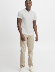 Casual Friday - CFTrond 0063 structured polo - kortermede - ecru - 2