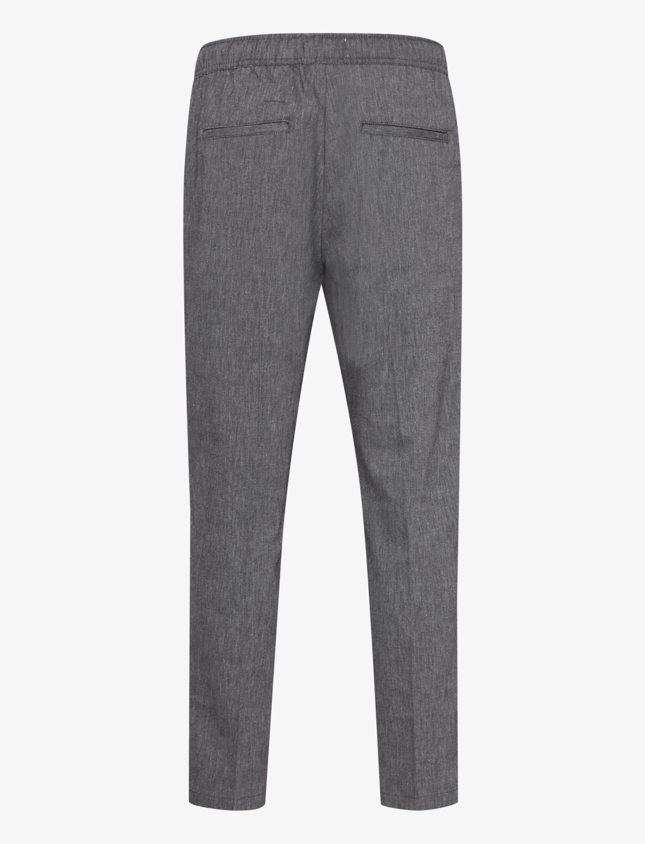 Casual Friday - CFPILOU 0066 drawstring linen mix p - dark navy melange - 2
