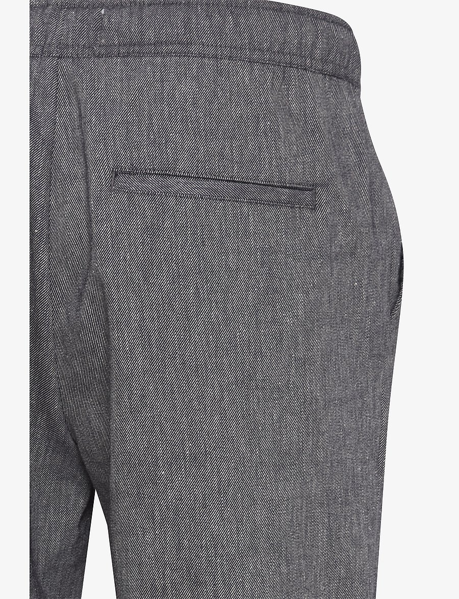 Casual Friday - CFPILOU 0066 drawstring linen mix p - dark navy melange - 3