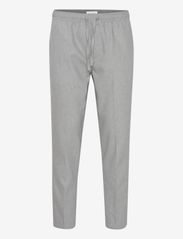 Casual Friday - CFPilou 0066 drawstring linen mix p - suit trousers - vetiver - 0