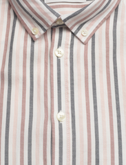 Casual Friday - CFAnton LS BD striped oxford shirt - nutmeg - 6