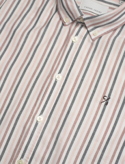 Casual Friday - CFAnton LS BD striped oxford shirt - nutmeg - 7