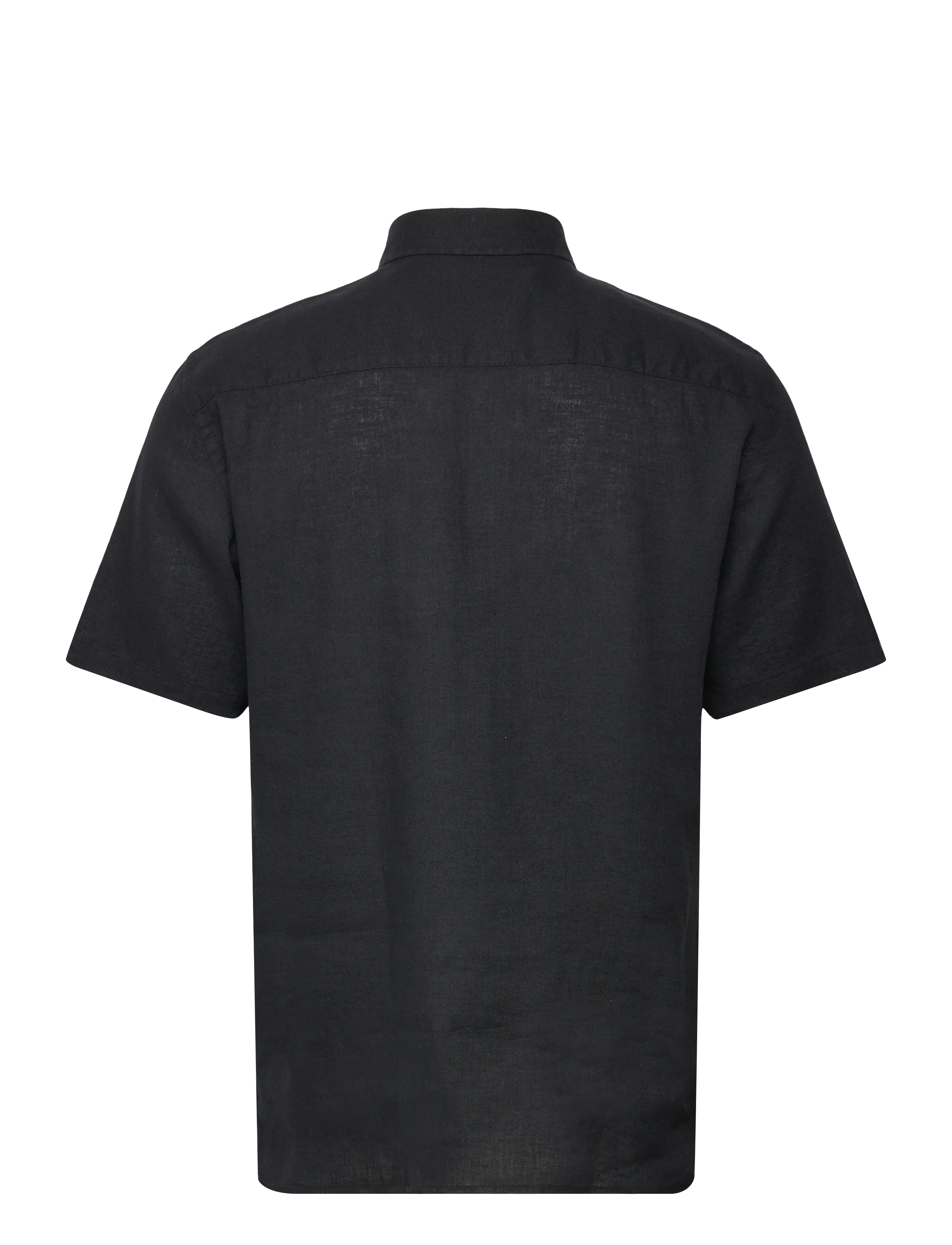 Casual Friday - CFANTON SS LINEN SHIRT - leinenhemden - black beauty - 1