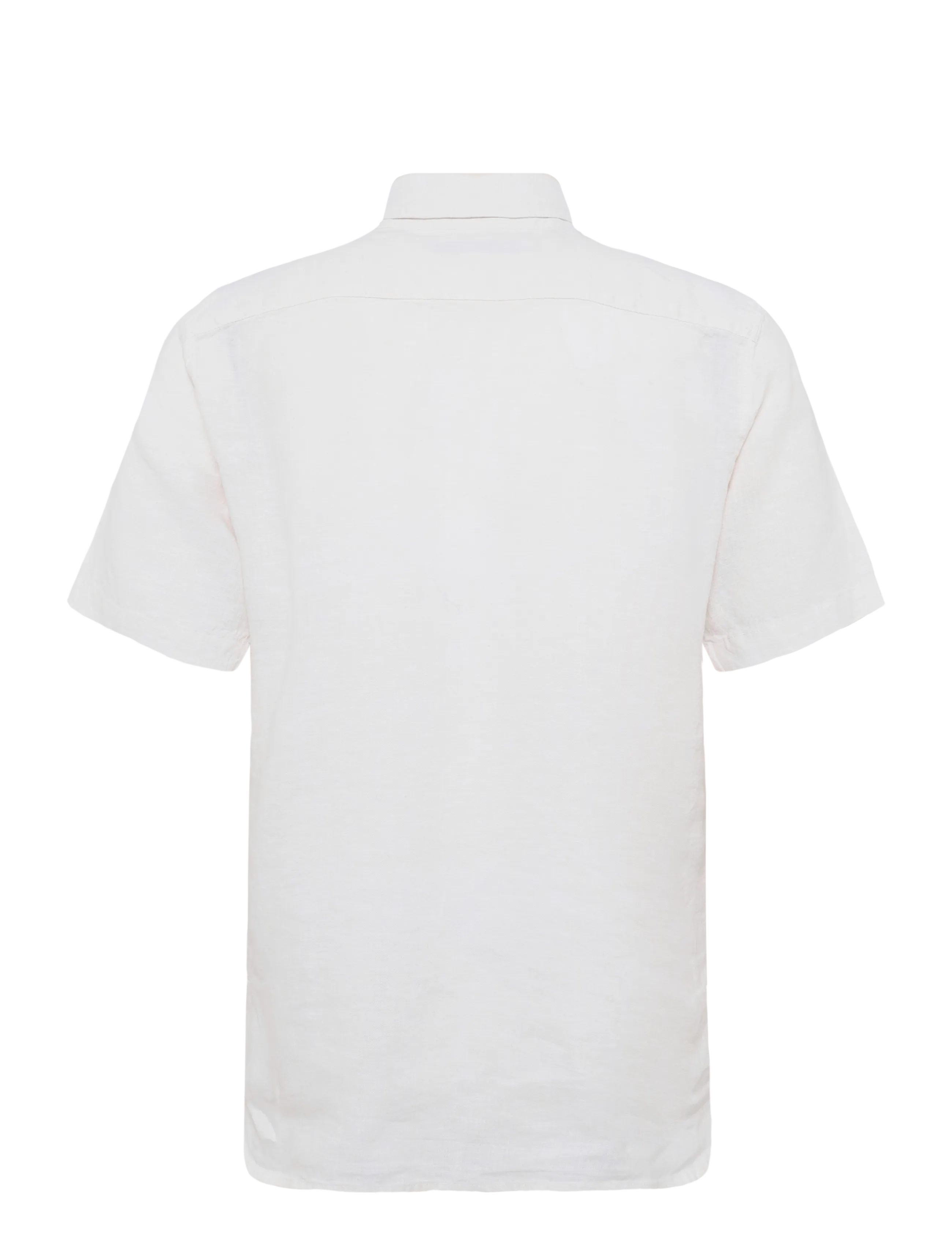 Casual Friday - CFANTON SS LINEN SHIRT - linneskjortor - snow white - 1