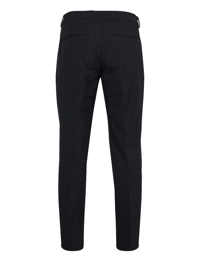 Casual Friday - CFPHILIP 2.0 checked pants - vabaaja püksid - dark navy - 1