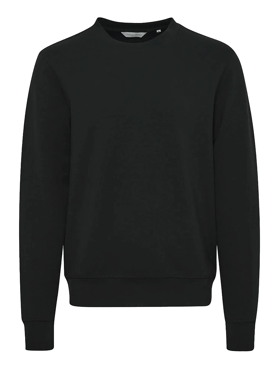 Casual Friday - CFSEBASTIAN 0096 CREW NECK SWE - round necks - black beauty - 1