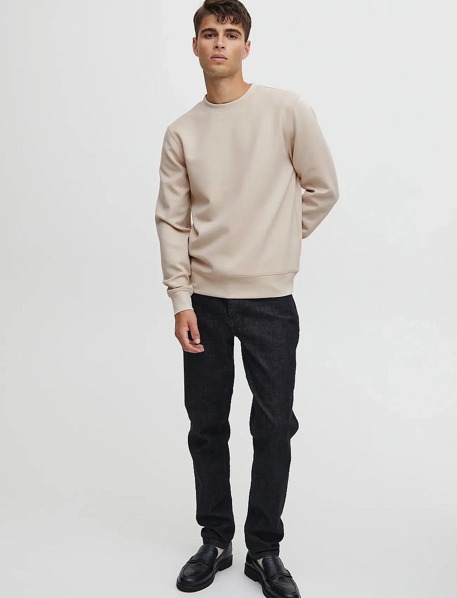 Casual Friday - CFSEBASTIAN 0096 CREW NECK SWE - round necks - chateau gray - 0