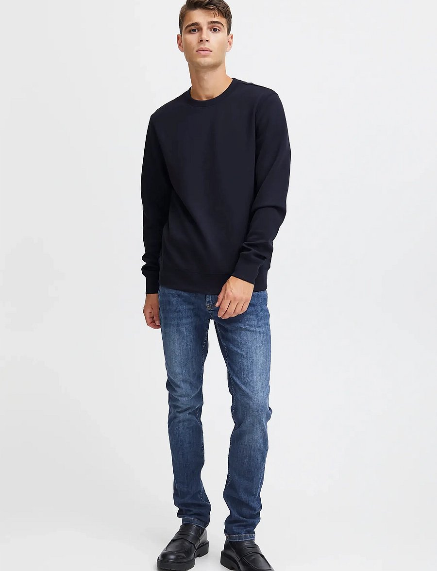Casual Friday - CFSEBASTIAN 0096 CREW NECK SWE - rundhals - dark navy - 0