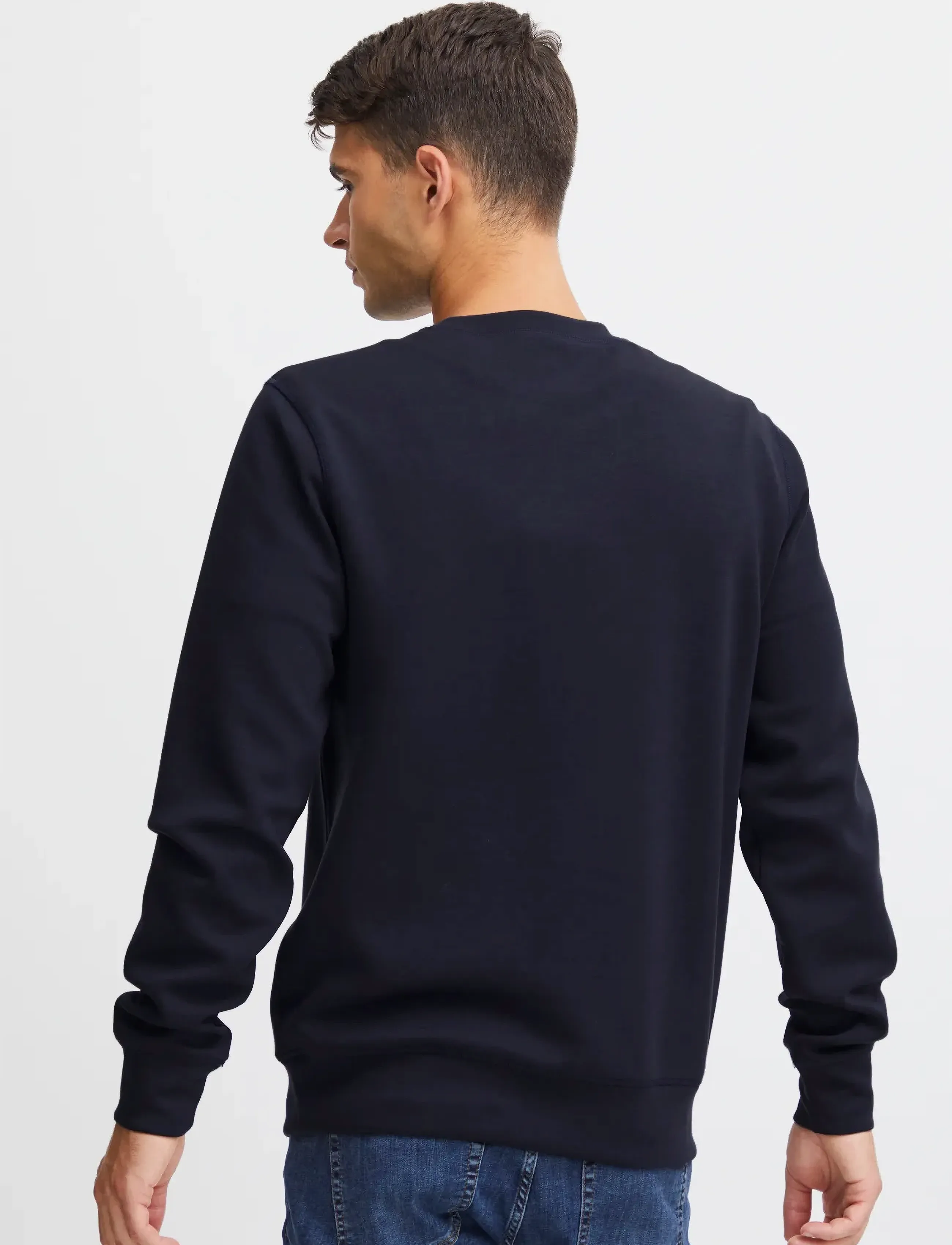 Casual Friday - CFSEBASTIAN 0096 CREW NECK SWE - Ümmarguse kaelusega kudumid - dark navy - 5
