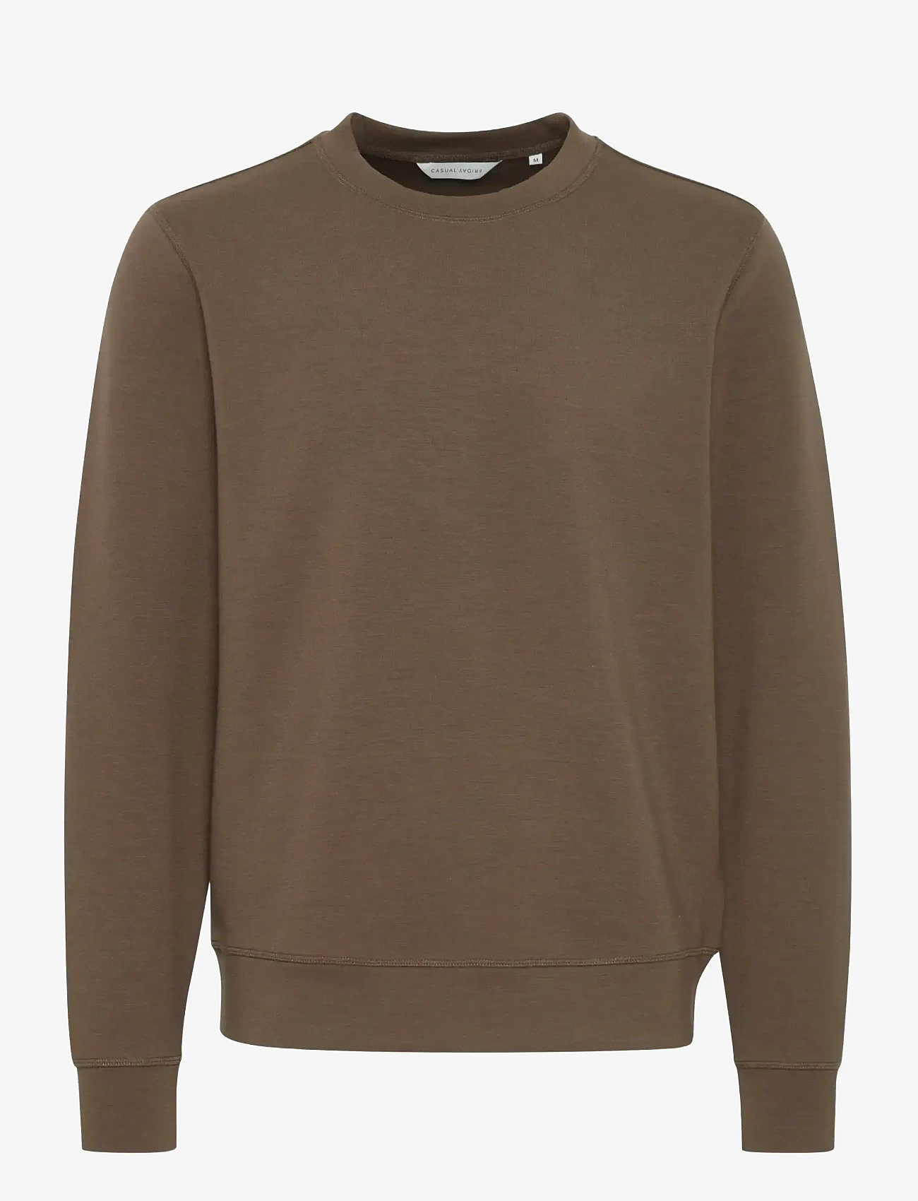 Casual Friday - CFSEBASTIAN 0096 CREW NECK SWE - rund hals - major brown - 1