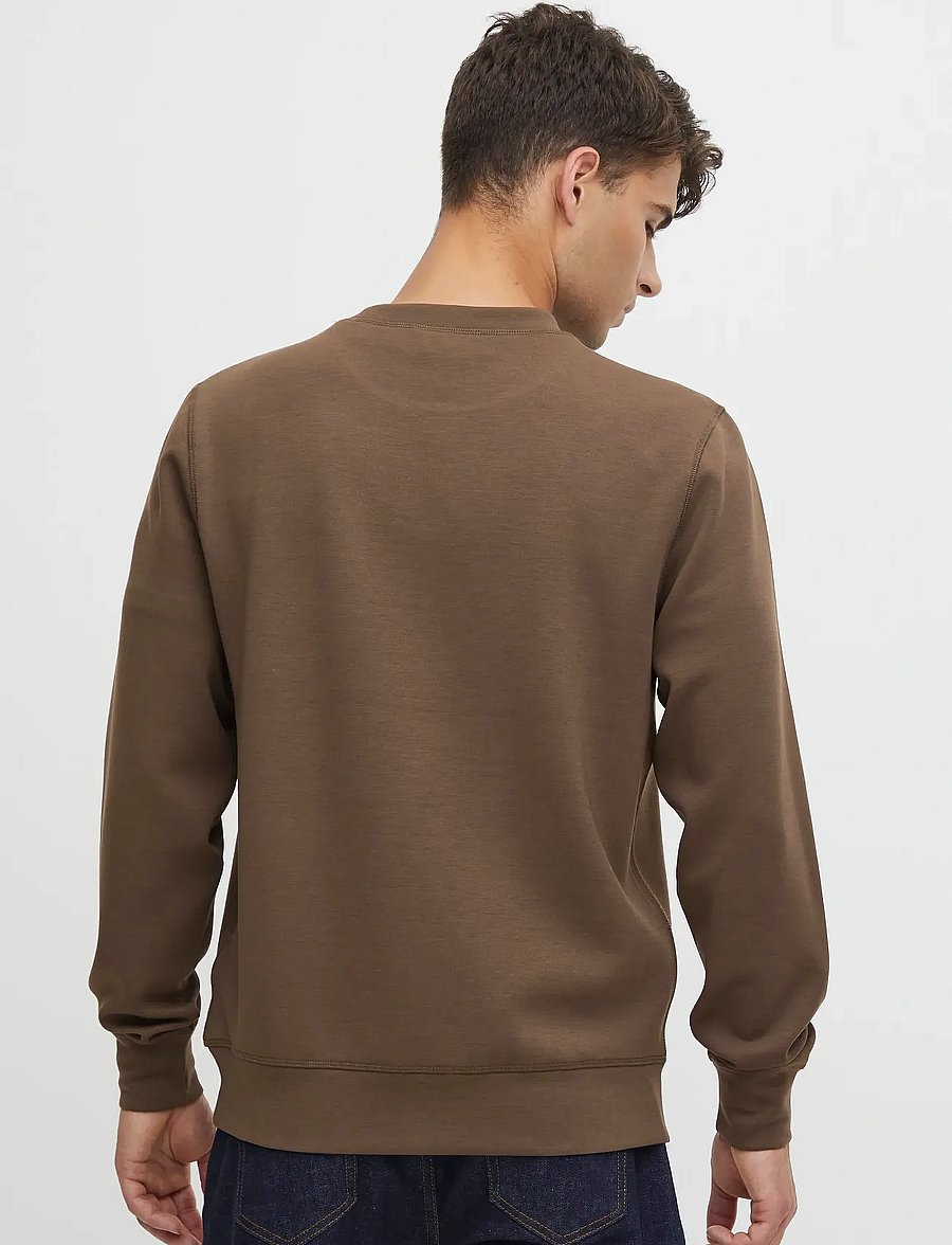 Casual Friday - CFSEBASTIAN 0096 CREW NECK SWE - round necks - major brown - 4