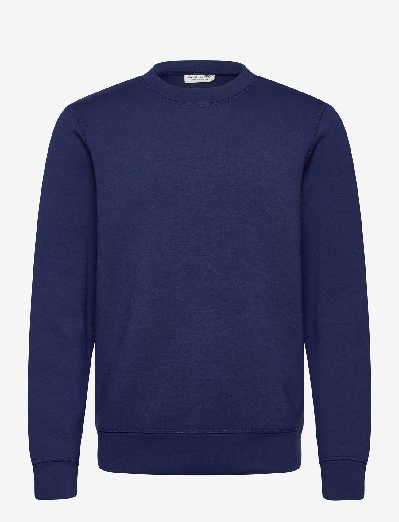 Casual Friday - CFSEBASTIAN 0096 CREW NECK SWE - rund hals - medieval blue - 0