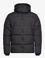 CFWilson 0085 short puffer jacket - ANTHRACITE BLACK