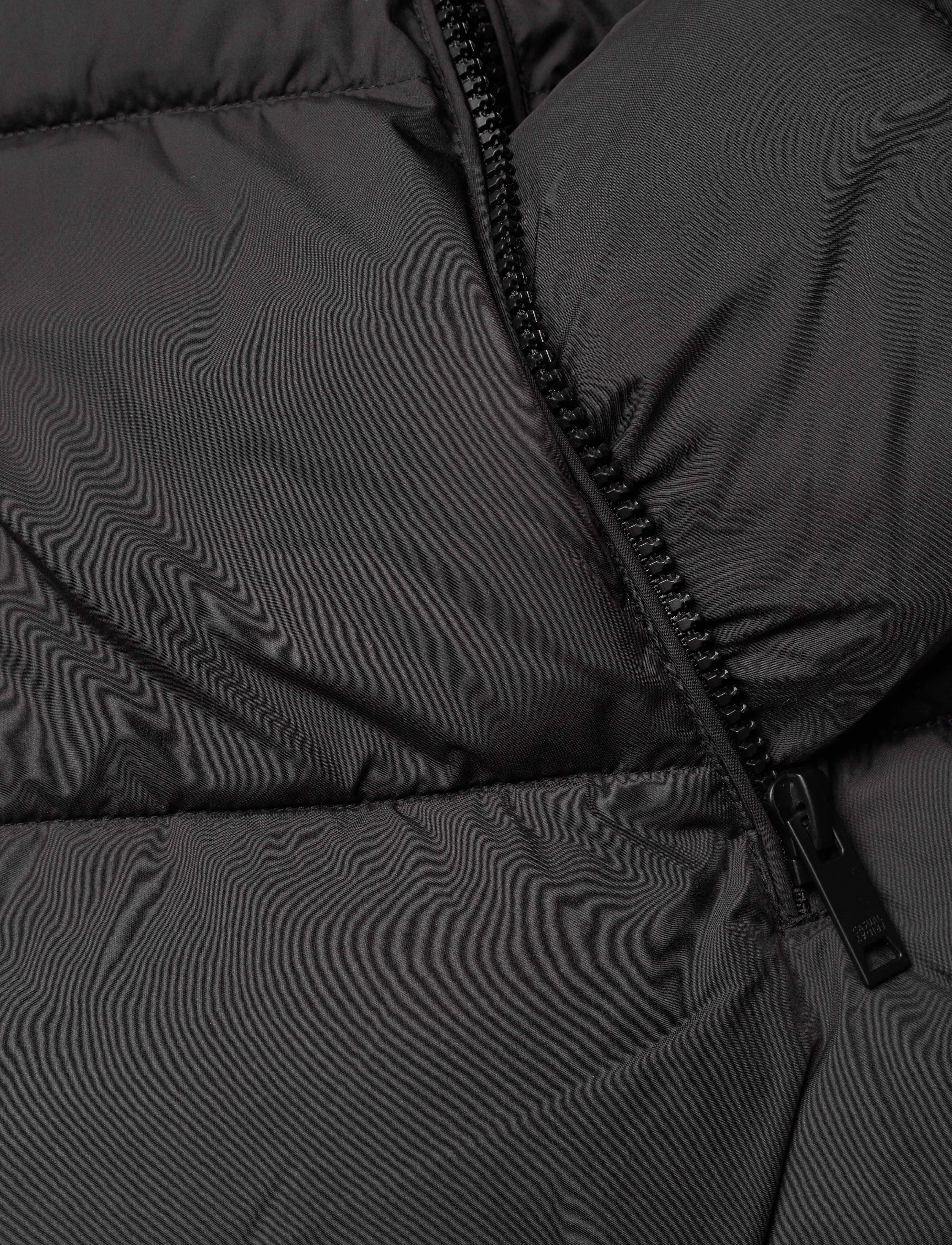 Casual Friday - CFWilson 0085 short puffer jacket - anthracite black - 3