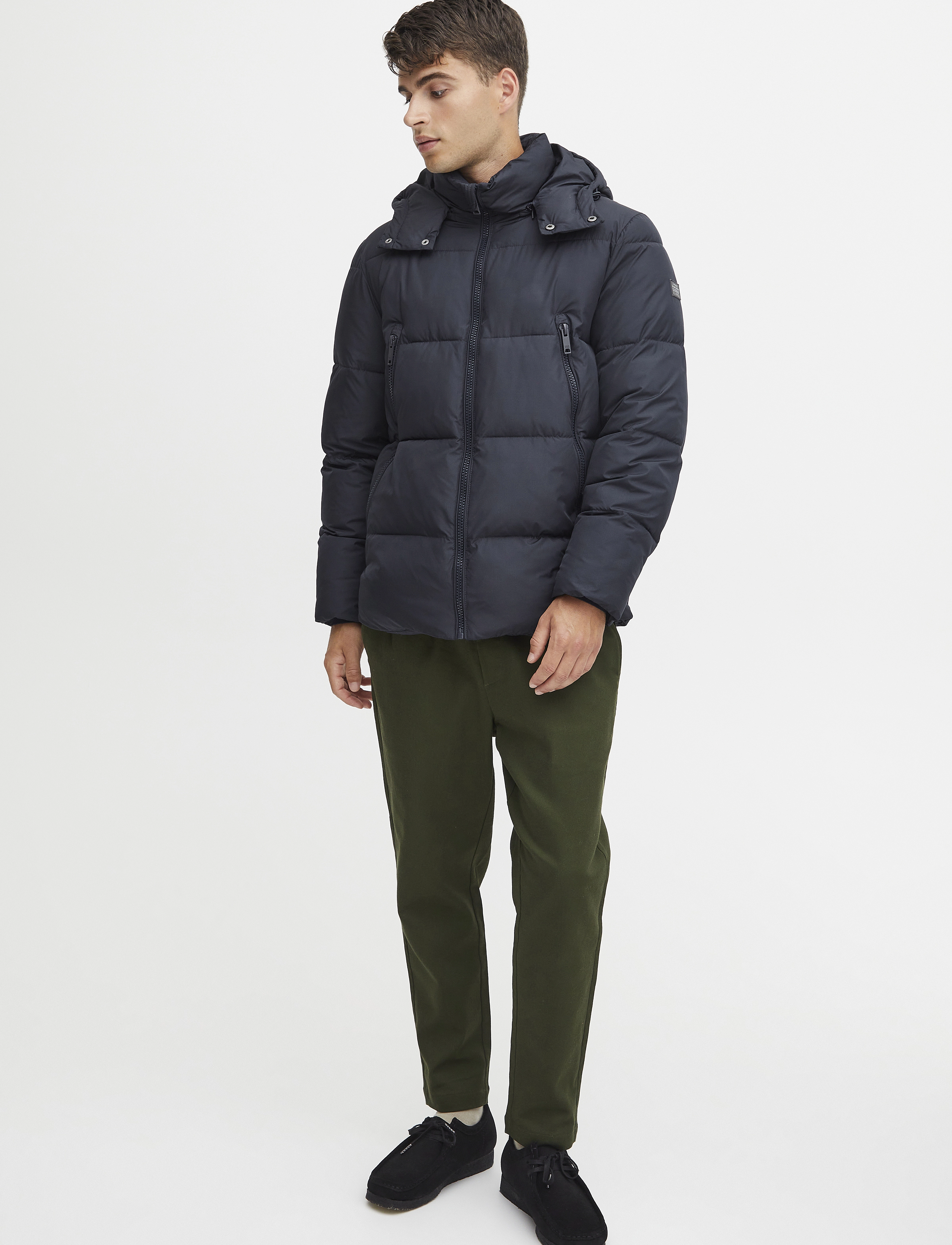 Casual Friday - CFWilson 0085 short puffer jacket - dark navy - 2