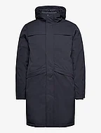 CFOlik 0043 long winter jacket - DARK NAVY