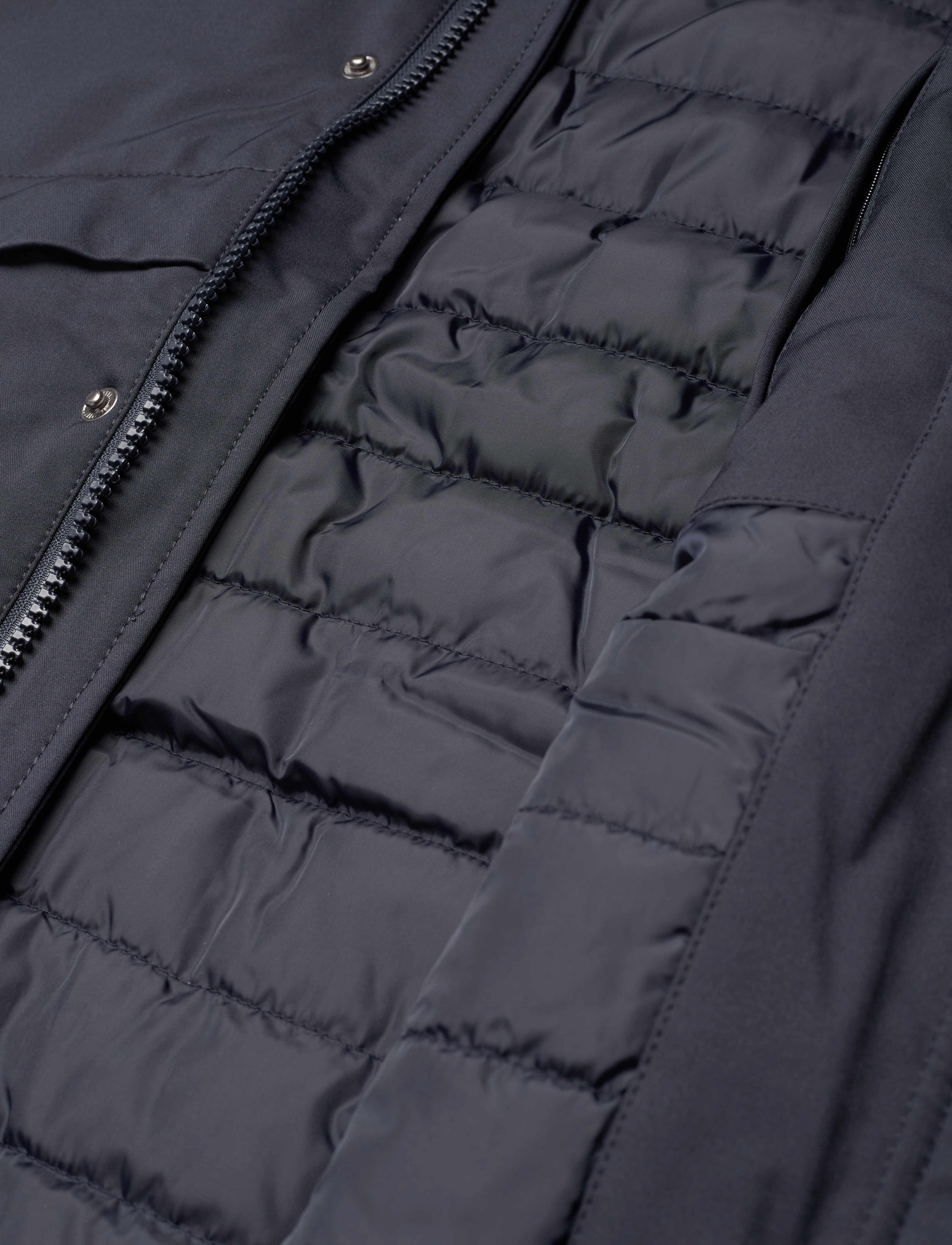 Casual Friday - CFOlik 0043 long winter jacket - dark navy - 4