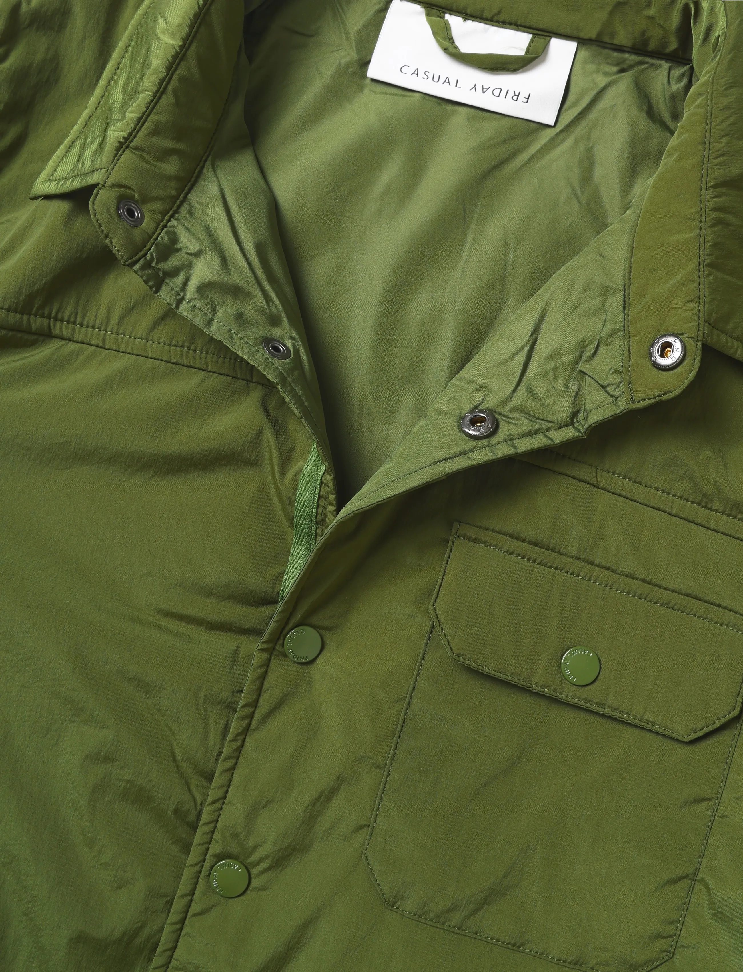 Casual Friday - CFNICK 0094 padded shirt jacket - cypress - 2