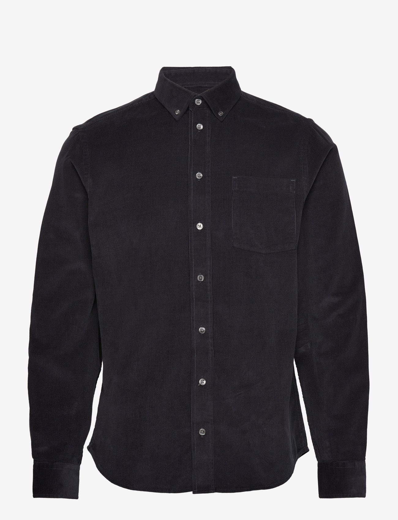 Casual Friday - CFANTON LS BD baby cord shirt - dark navy - 1