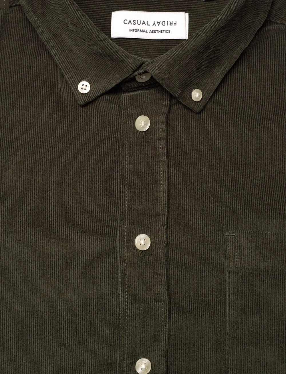 Casual Friday Cfanton Ls Bd Baby Cord Shirt (CFY20504774 Casual Friday Cfanton Ls Bd Baby Cord Shirt (CFY20504774