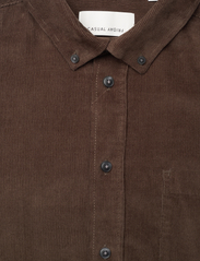Casual Friday - CFANTON LS BD baby cord shirt - corduroy shirts - major brown - 2
