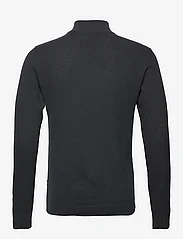 Casual Friday - CFKarlo 0092 half zipper knit - menn - anthracite black - 2