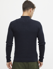 Casual Friday - CFKarlo 0092 half zipper knit - pullover mit halbem reißverschluss - anthracite black - 4