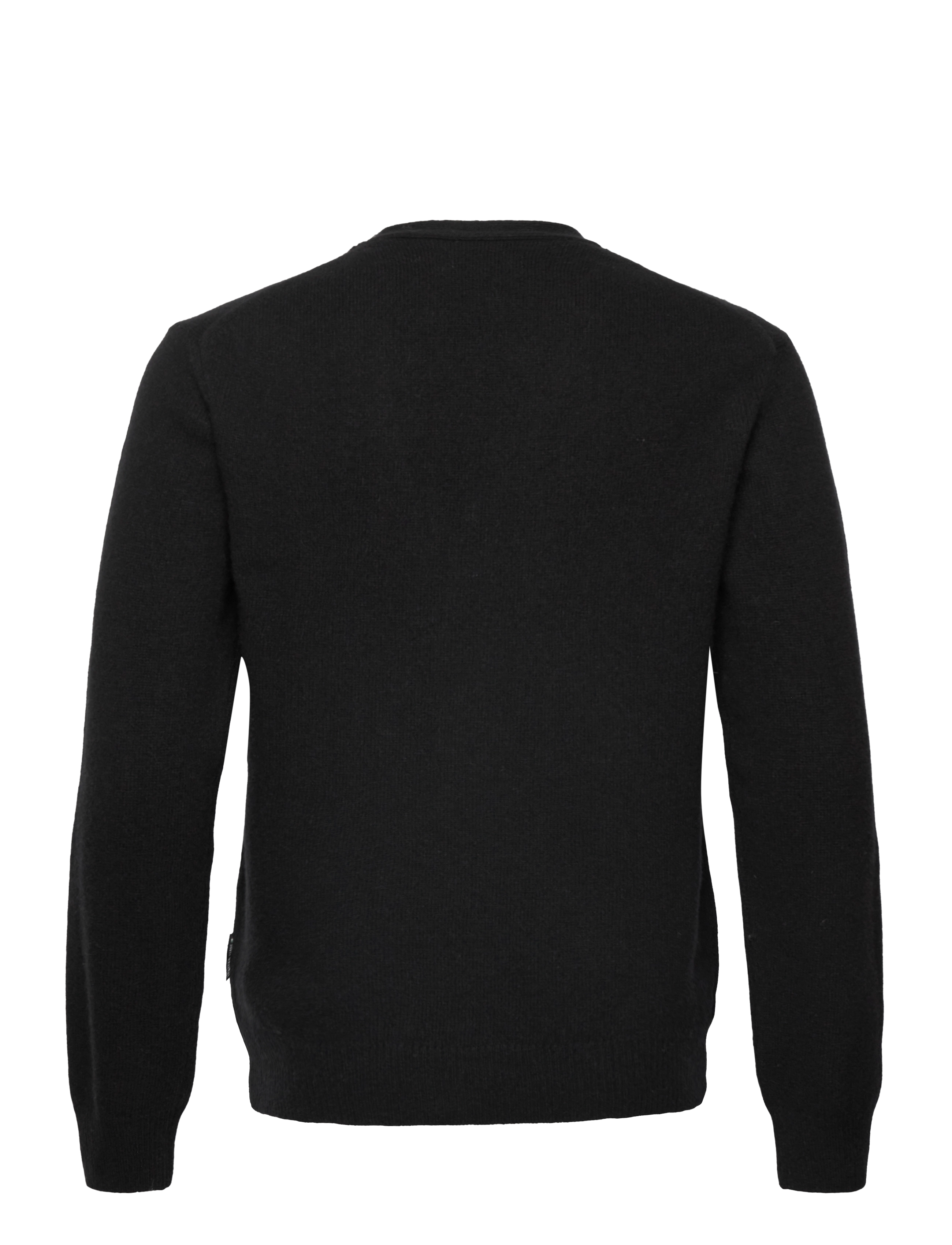 Casual Friday - CFKARL LAMBSWOOL CARDIGAN - strickjacken - anthracite black - 1