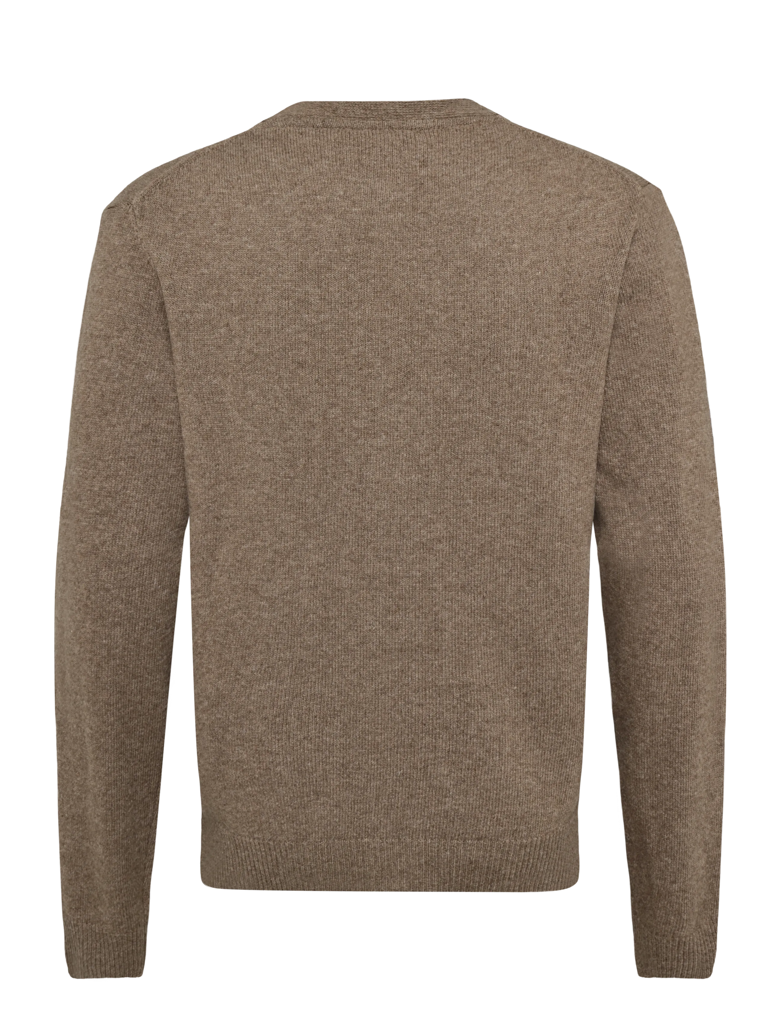 Casual Friday - CFKARL LAMBSWOOL CARDIGAN - strickjacken - chocolate chip melange - 1