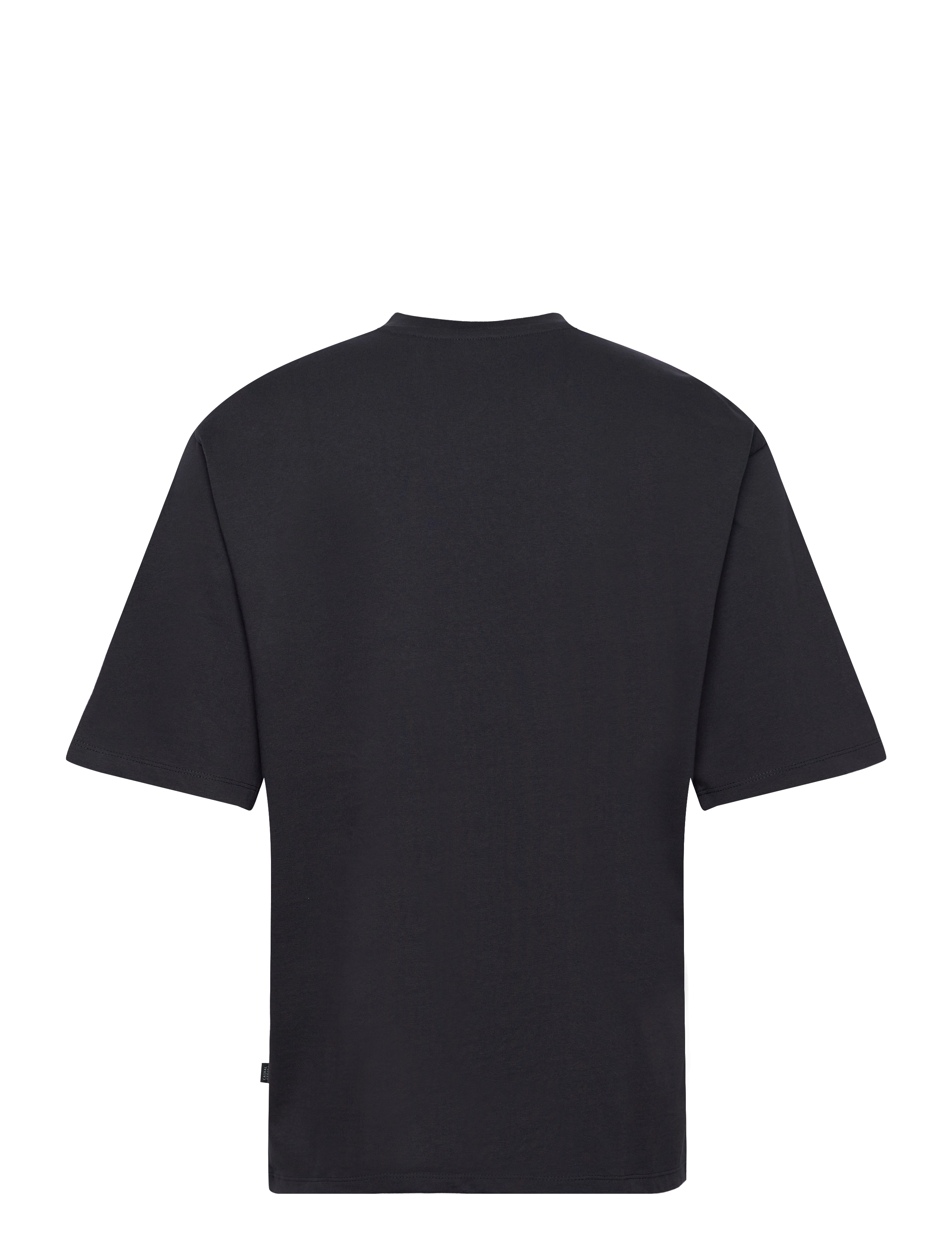 Casual Friday - CFTue logo tee - anthracite black - 1