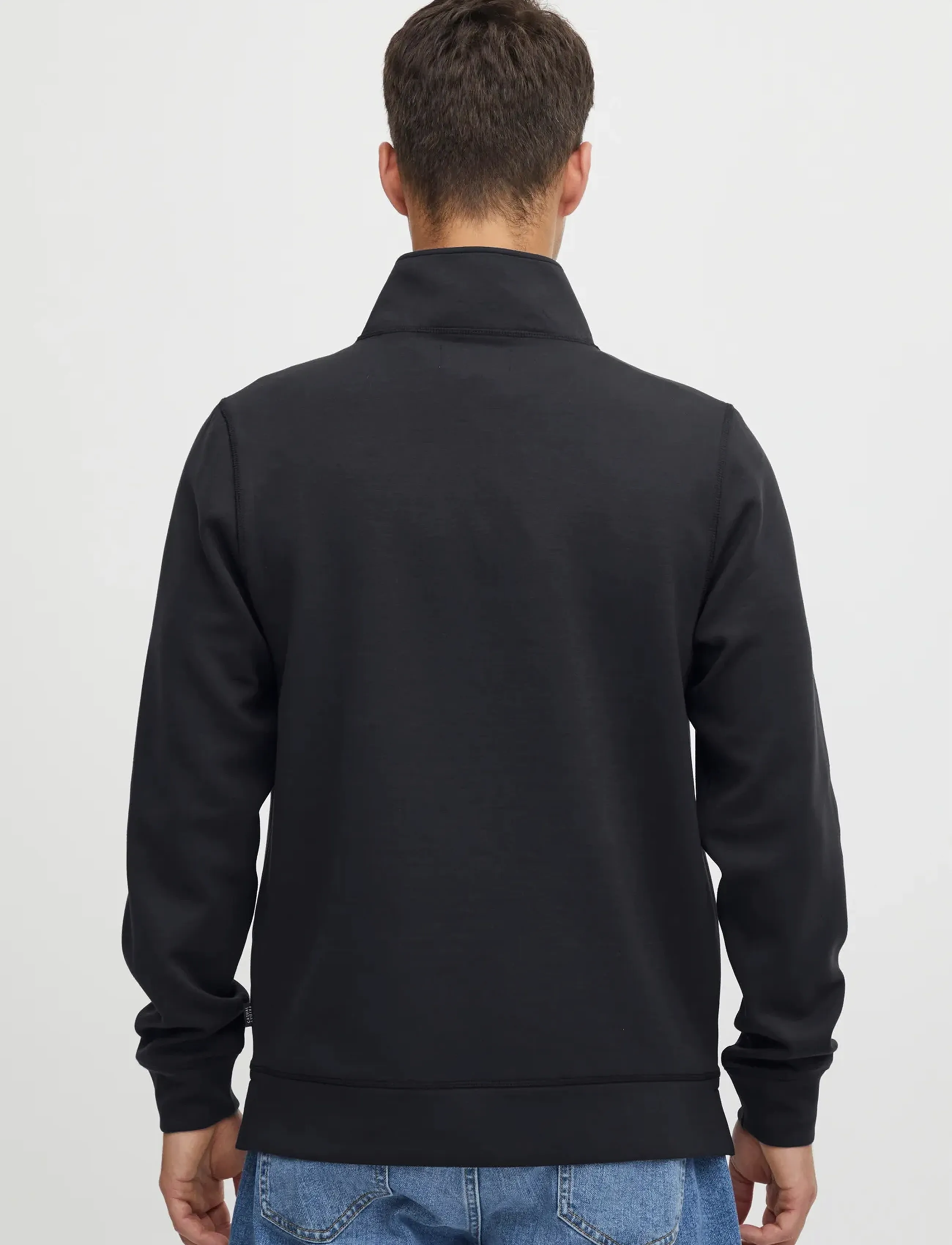 Casual Friday - CFSEBASTIAN 0096 HALFZIP SWEAT - kollektioner - dark navy - 4