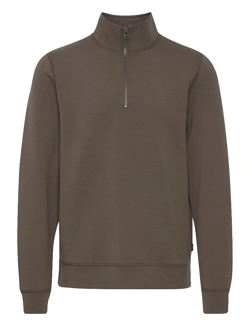 Casual Friday - CFSEBASTIAN 0096 HALFZIP SWEAT - kollektionen - major brown - 1