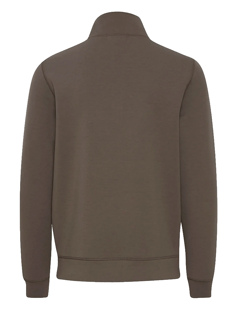 Casual Friday - CFSEBASTIAN 0096 HALFZIP SWEAT - kollektionen - major brown - 2