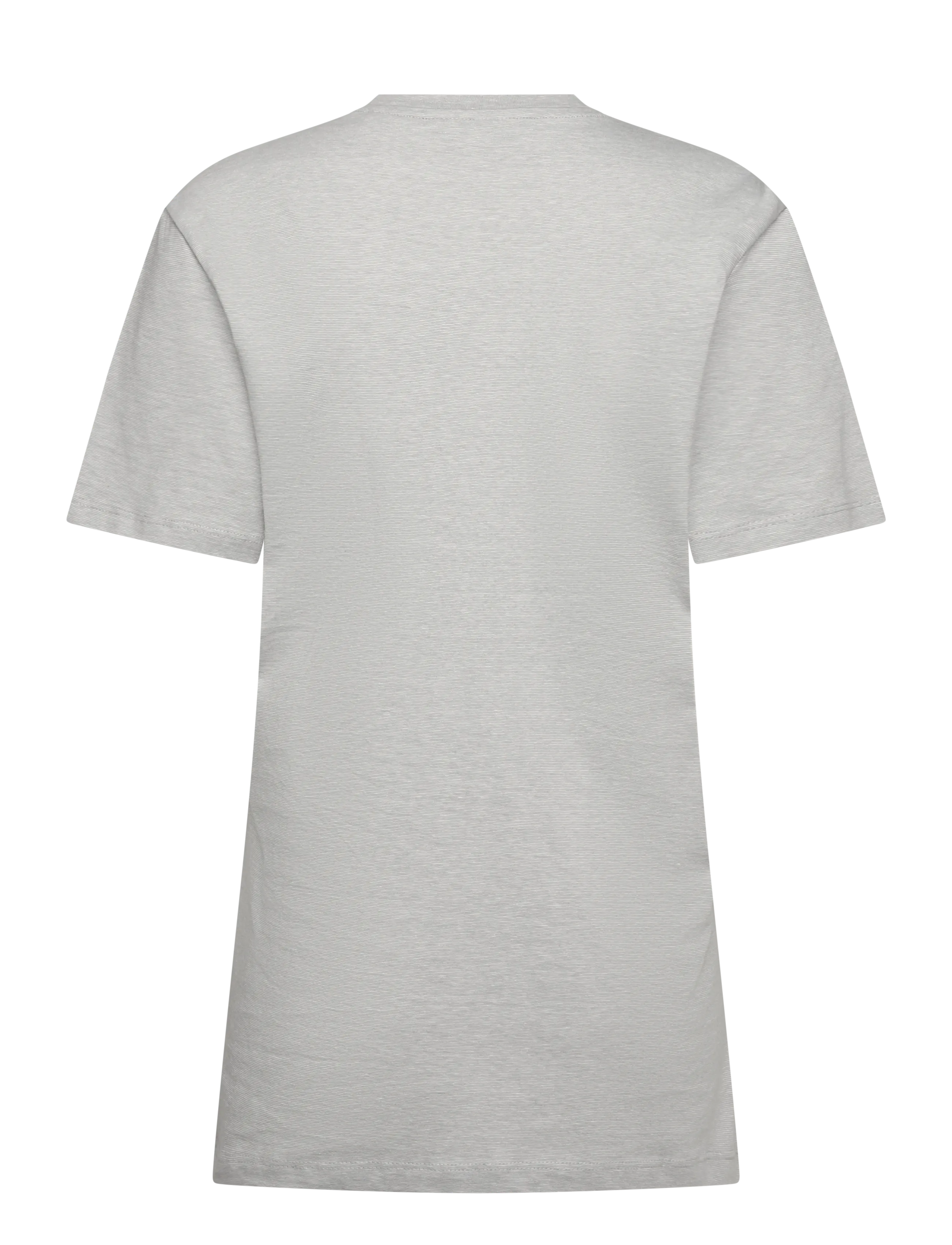Casual Friday - CFTHOR MICRO STRIPED TEE - kurzärmelige t-shirts - monument melange - 1