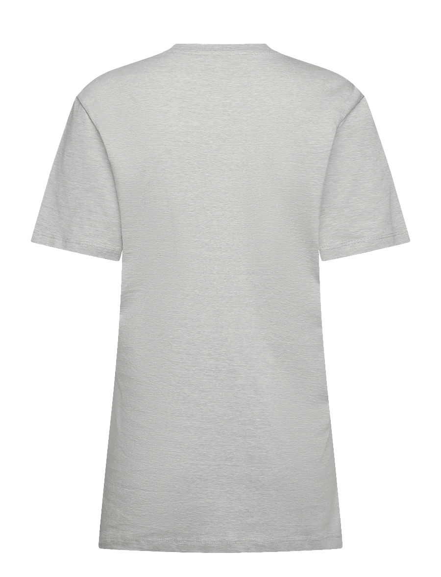 Casual Friday - CFTHOR MICRO STRIPED TEE - kurzärmelige t-shirts - monument melange - 1