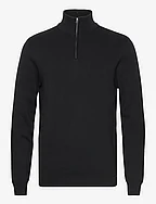 CFKarl 0105 milano knit with zipper - BLACK BEAUTY