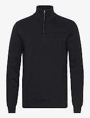 Casual Friday - CFKarl 0105 milano knit with zipper - mænd - black beauty - 0