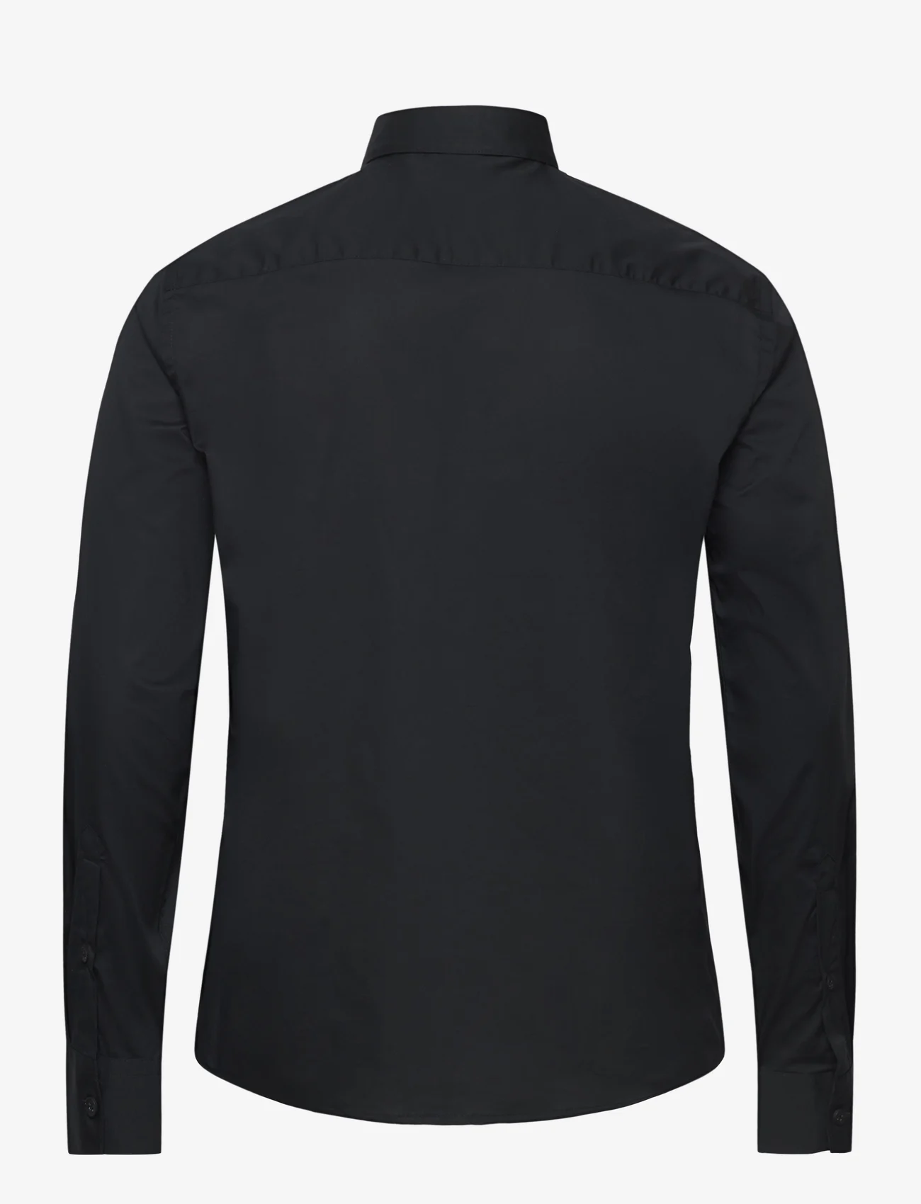 Casual Friday - CFALTO LS BD formal shirt - penskjorter - anthracite black - 1