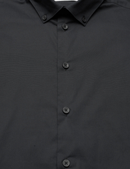 Casual Friday - CFALTO LS BD formal shirt - laveste priser - anthracite black - 2