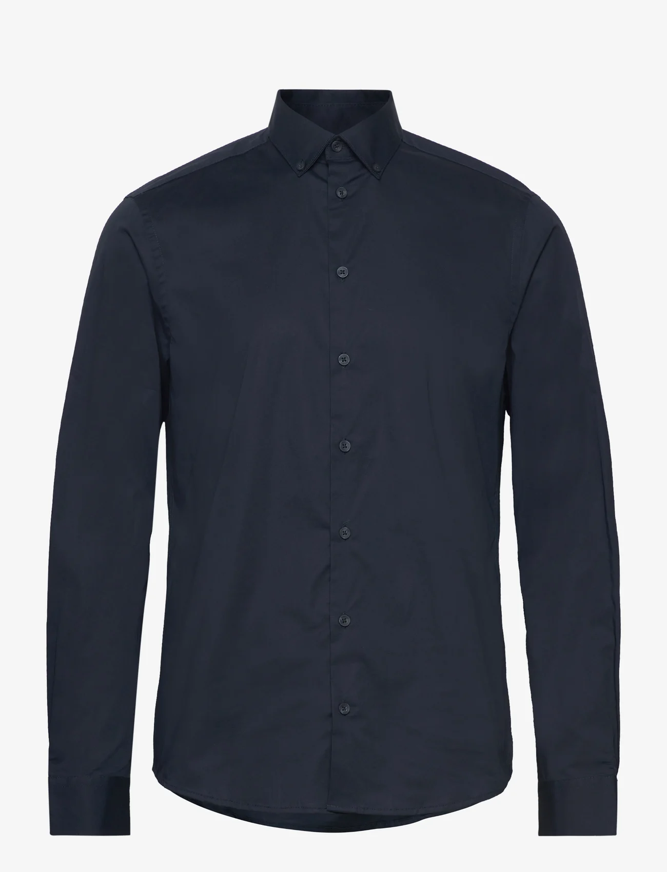 Casual Friday - CFALTO LS BD formal shirt - business shirts - navy - 0