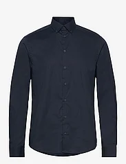 Casual Friday - CFALTO LS BD formal shirt - laveste priser - navy - 0