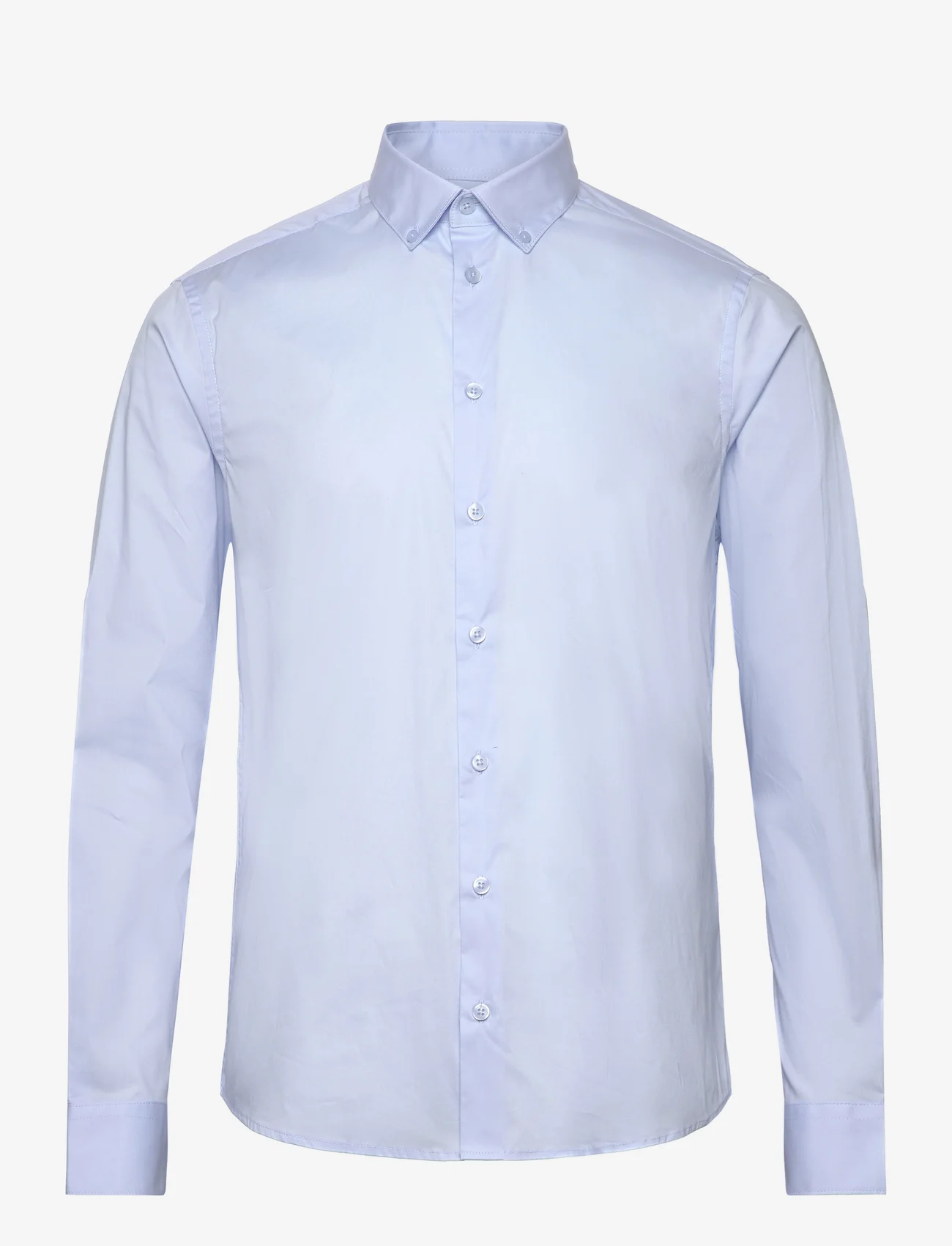 Casual Friday - CFALTO LS BD formal shirt - laveste priser - pale blue - 0