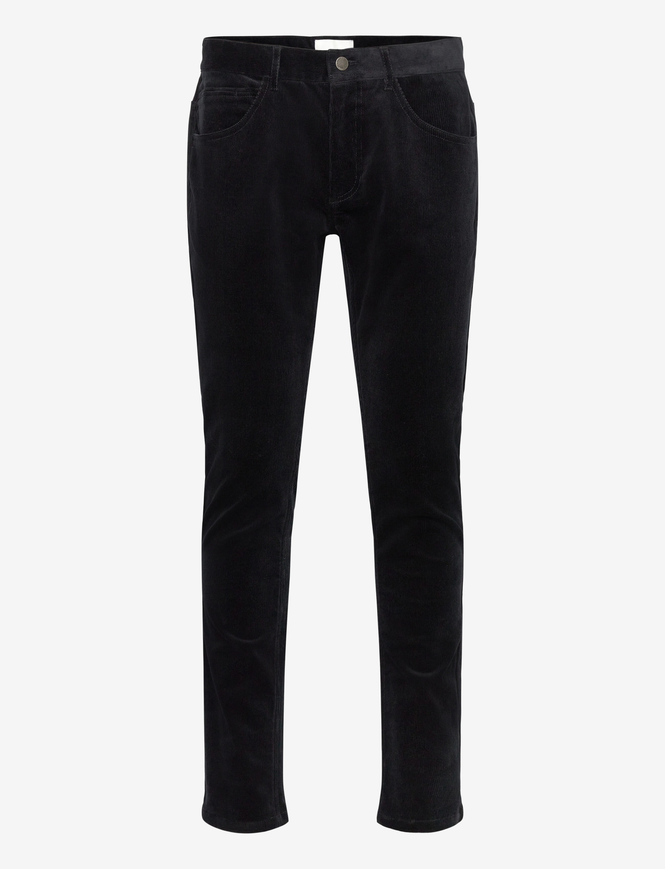 Casual Friday - CFRY 14 wales corduroy pants - casual bukser - black beauty - 0