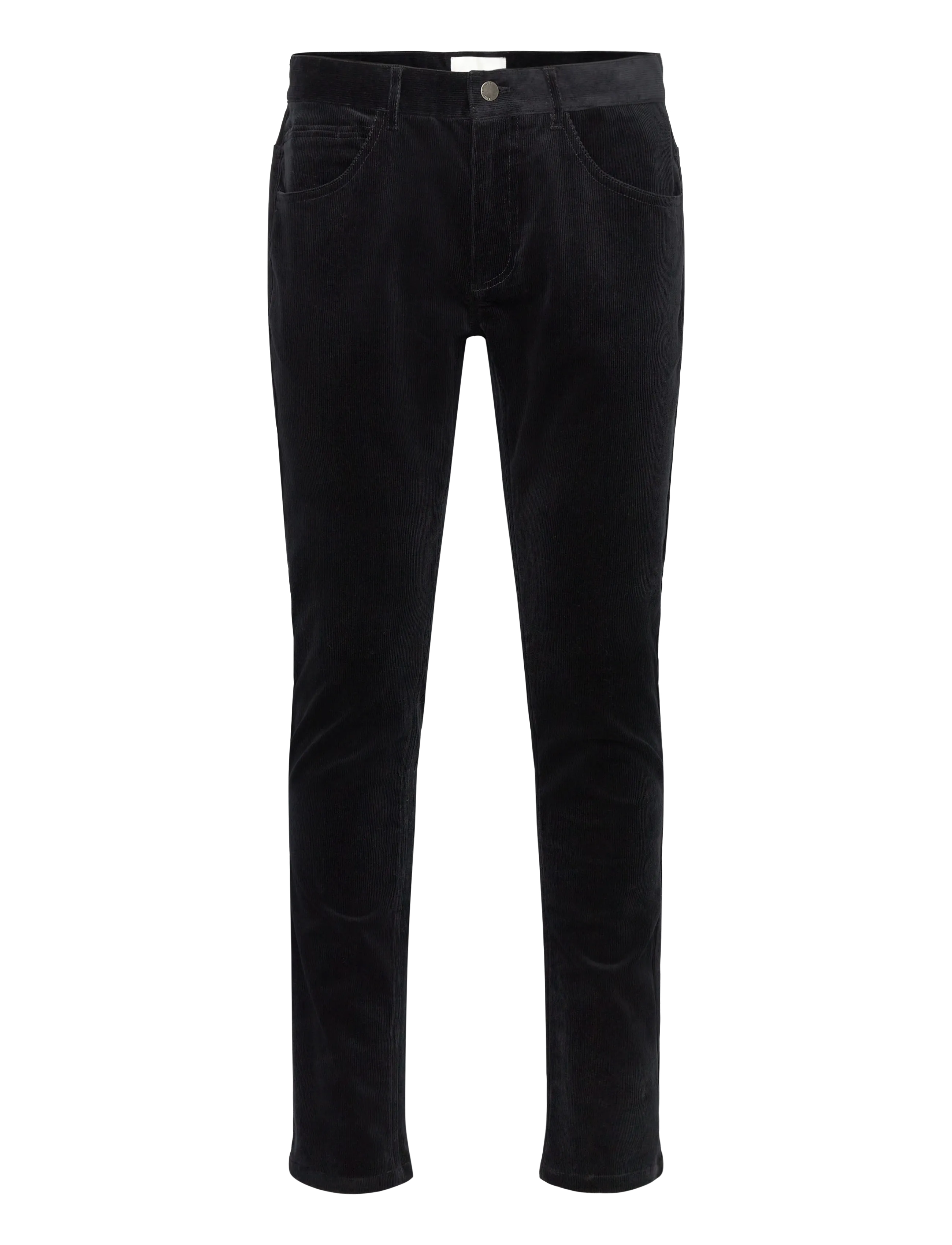 Casual Friday CFRY 14 wales corduroy pants - Bukser - BLACK BEAUTY / black