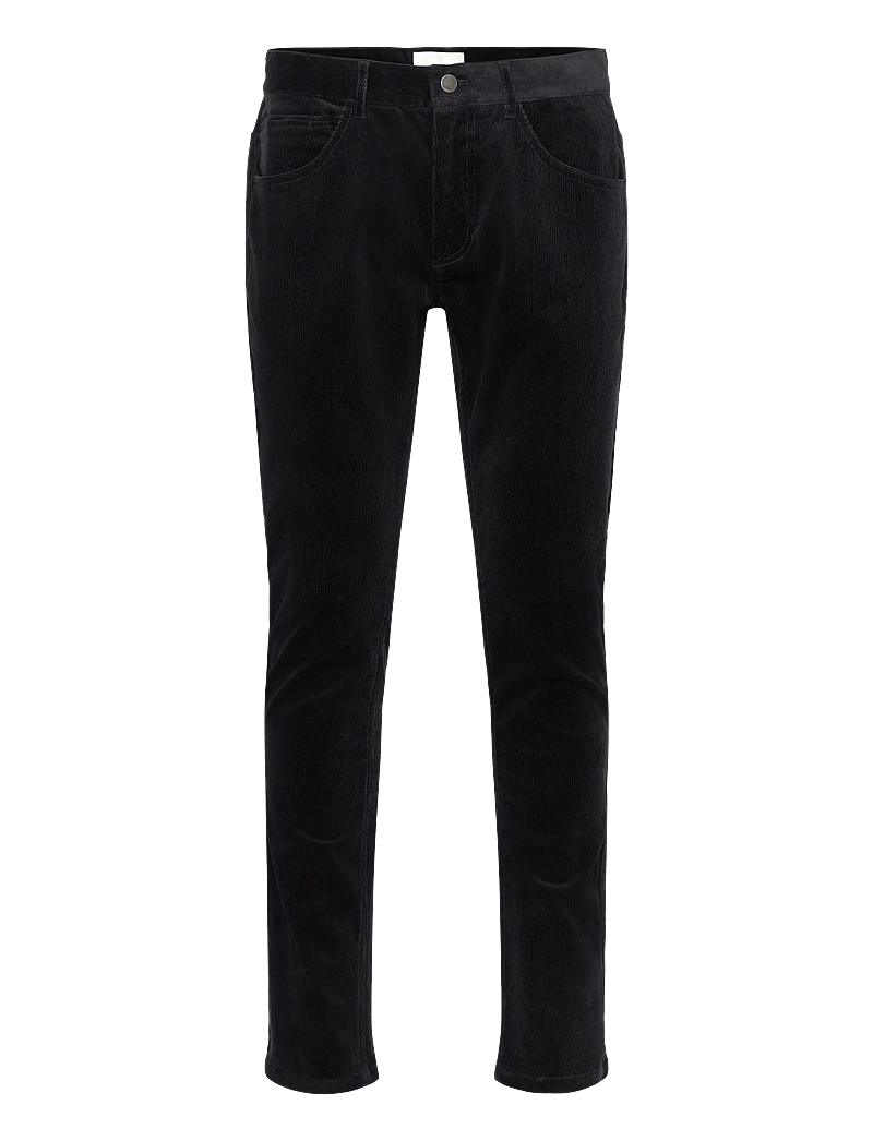 Casual Friday - CFRY 14 wales corduroy pants - casual bukser - black beauty - 0