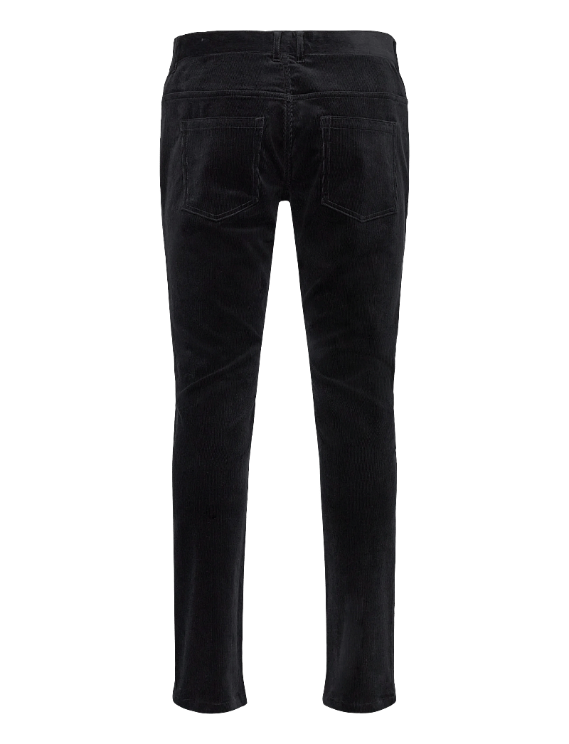 Casual Friday - CFRY 14 wales corduroy pants - casual bukser - black beauty - 1