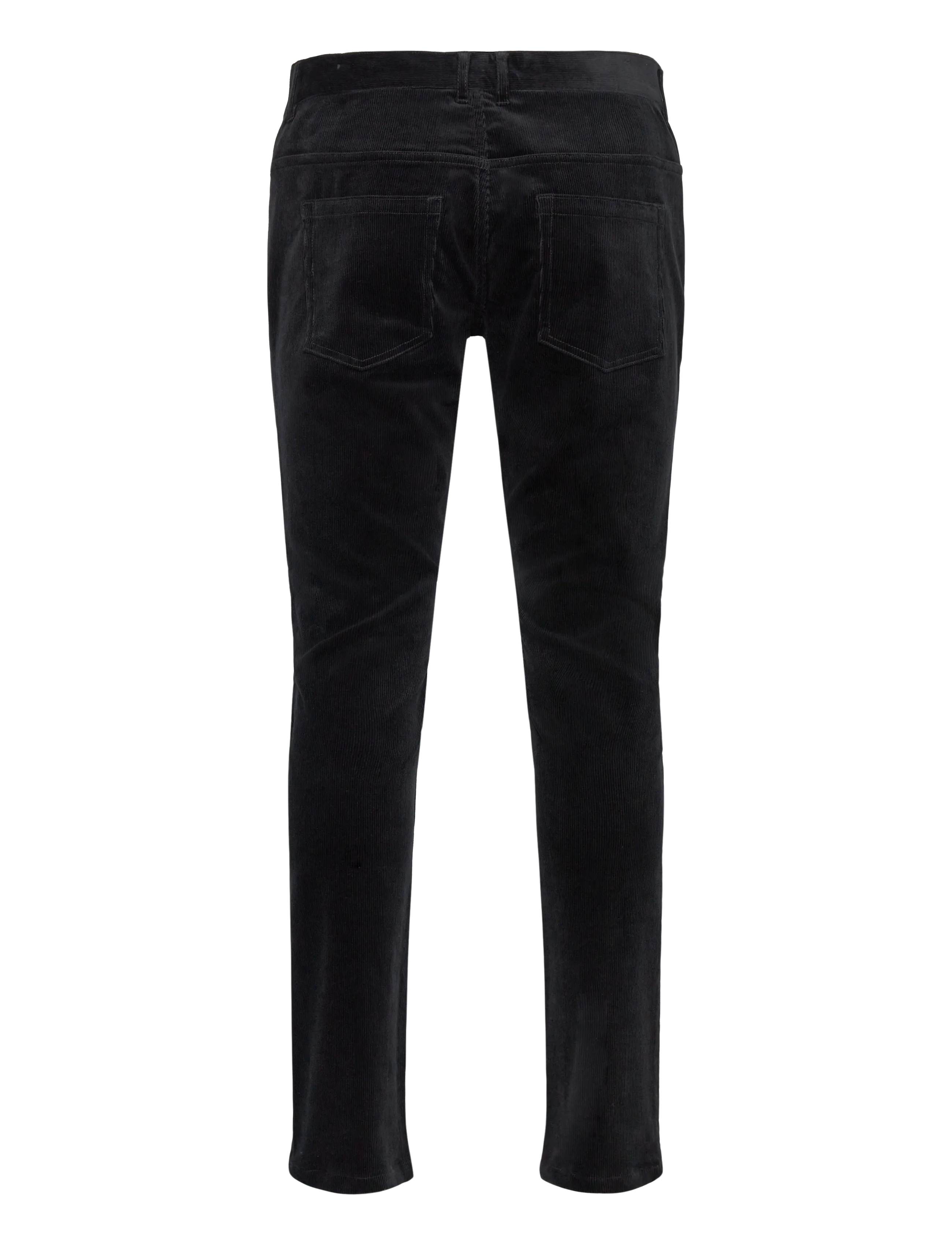 Casual Friday - CFRY 14 wales corduroy pants - casual bukser - black beauty - 1