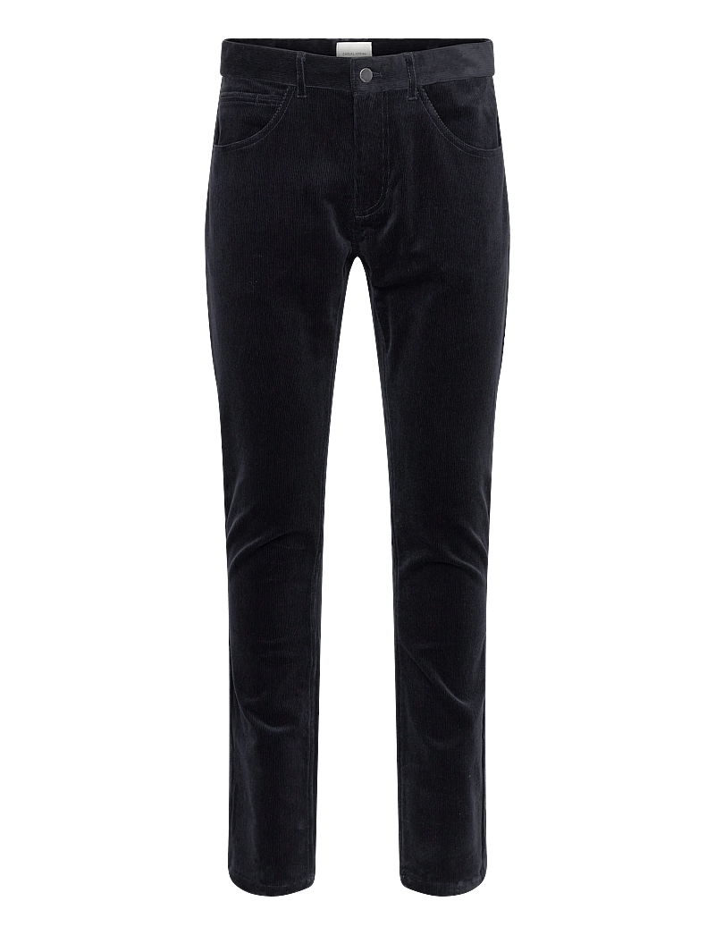 Casual Friday - CFRY 14 wales corduroy pants - casual bukser - dark navy - 0