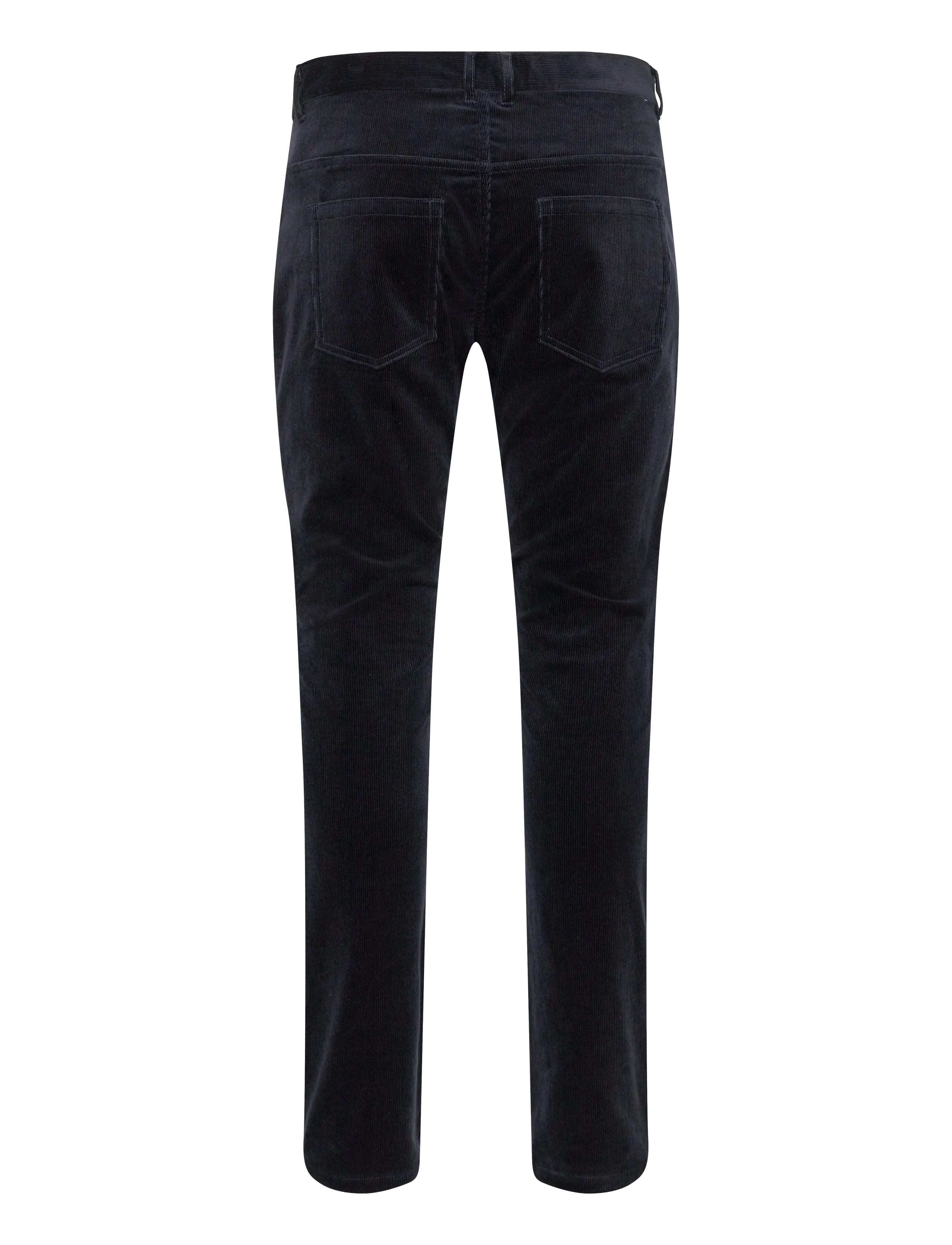 Casual Friday - CFRY 14 wales corduroy pants - casual byxor - dark navy - 1