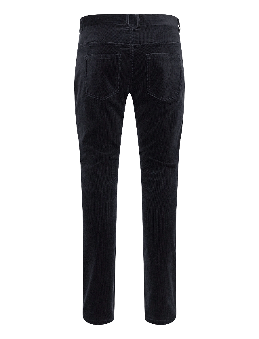 Casual Friday - CFRY 14 wales corduroy pants - freizeithosen - dark navy - 1